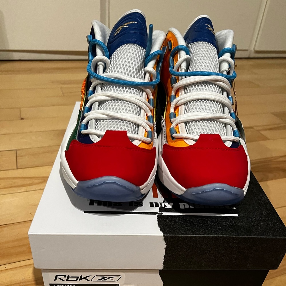 Reebok Mid Question VS concepts Allen Iverson 96 draft